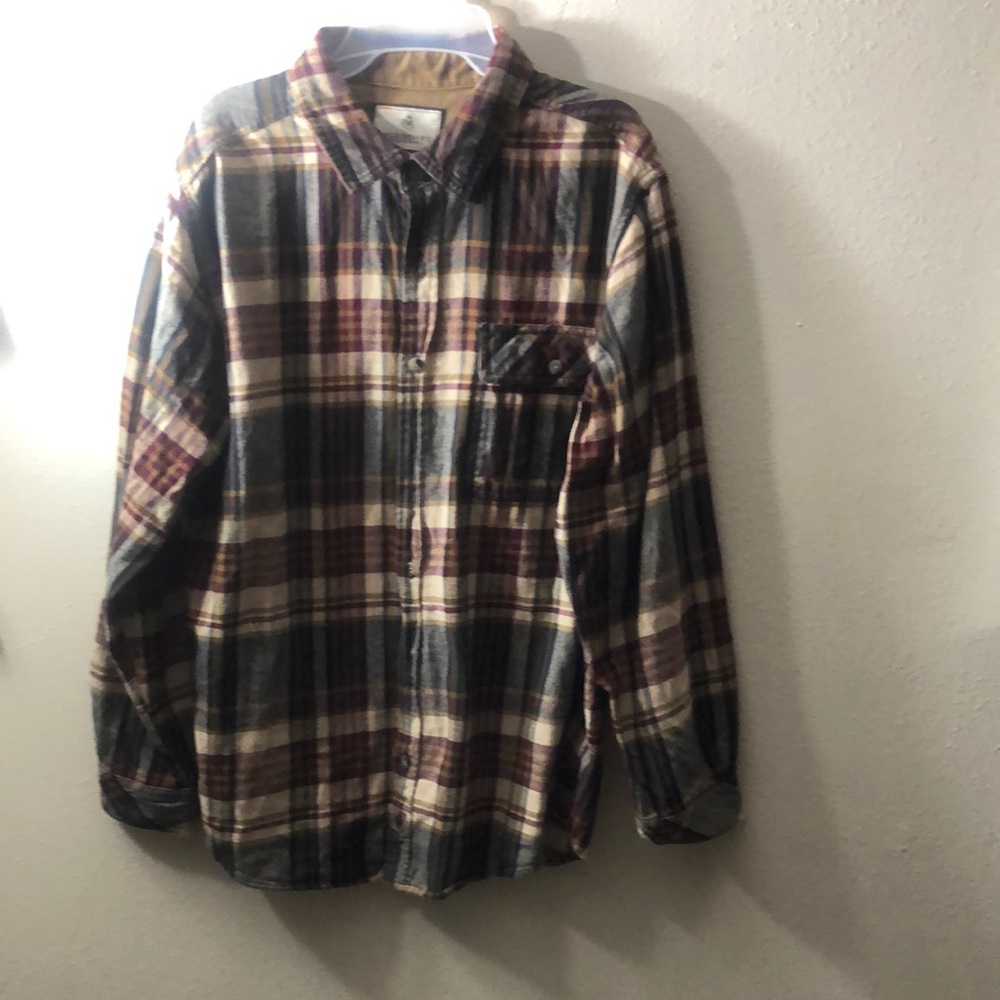 Men's Plaid Shirt - Multicolorf